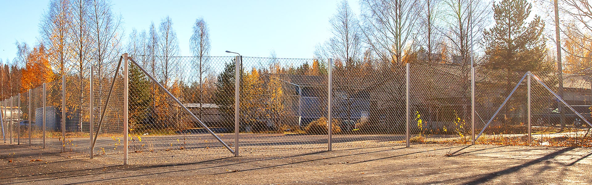 Chain-link fences