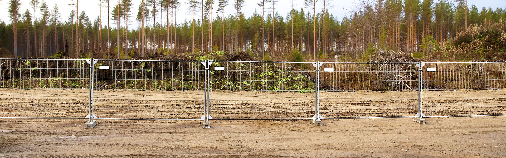 Temporary & mobile fences