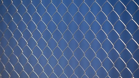 High quality chain-link mesh.
